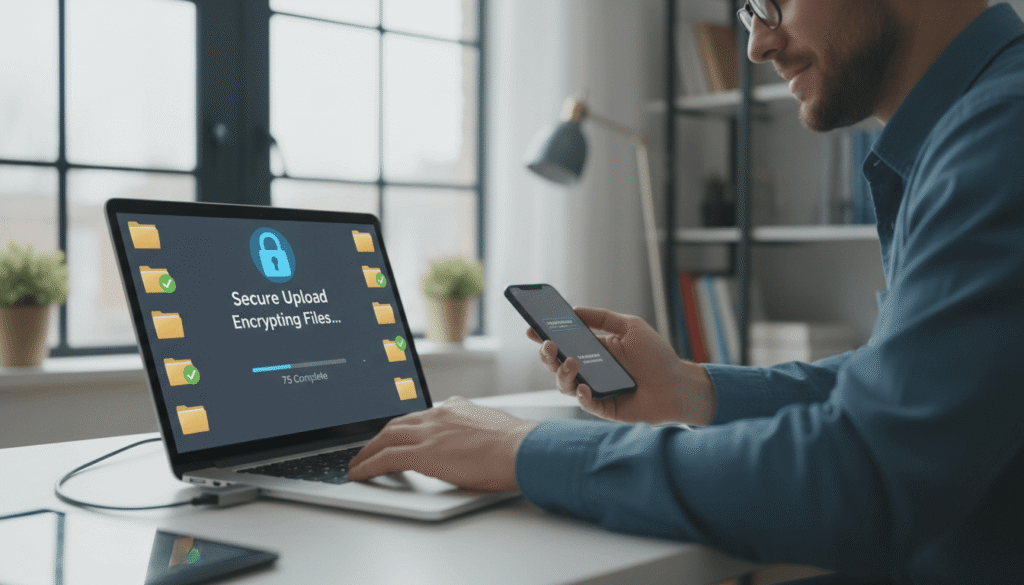 Order notarized translation online with secure document upload