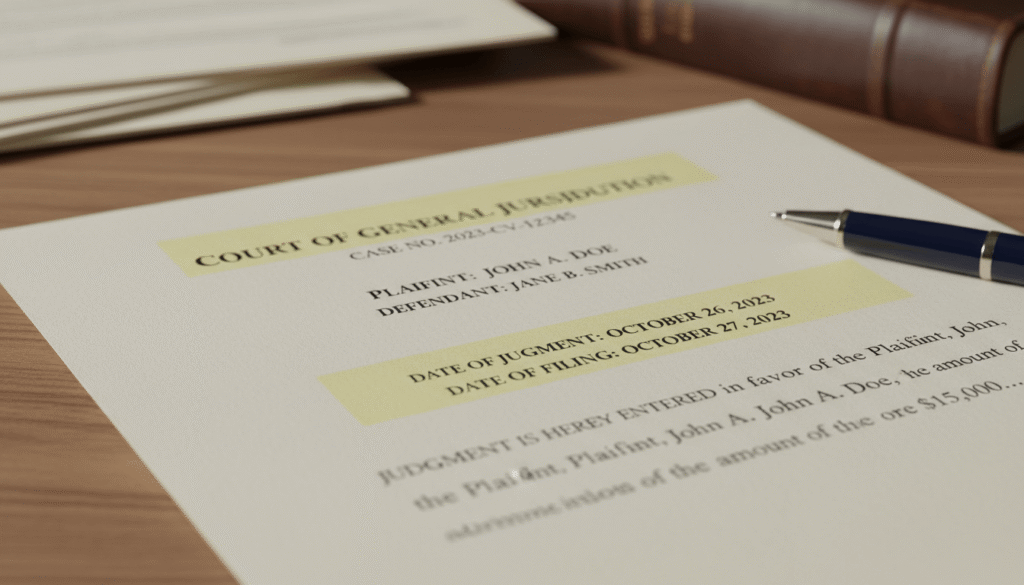 divorce decree translation for courts and official submissions