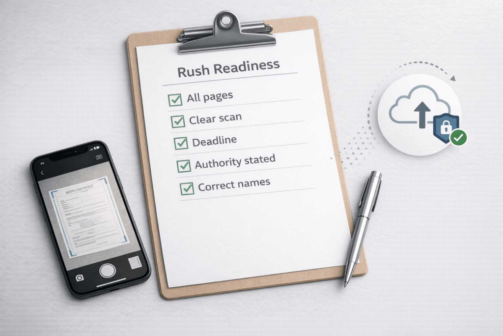 Checklist to speed up emergency translation services and avoid delays