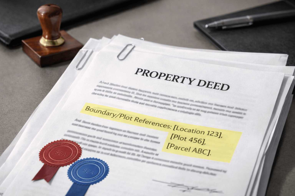 Property deed translation requirements for certified deed translations
