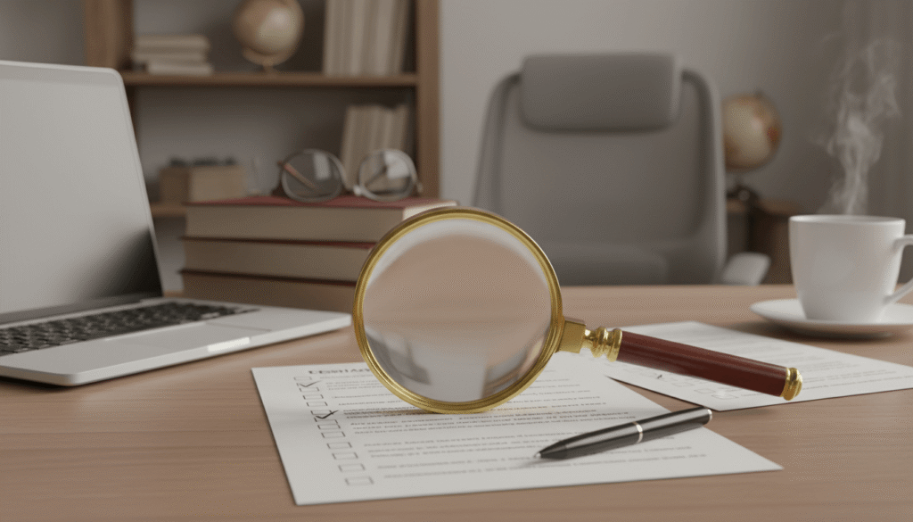 Quality check for immigration medical record translation