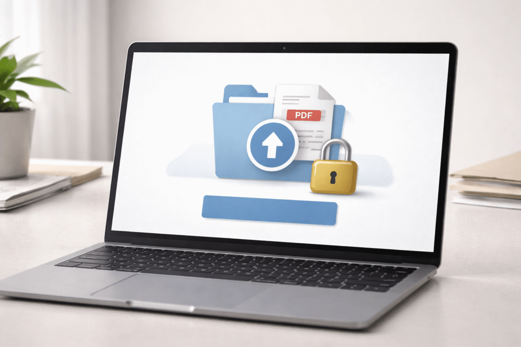 Secure upload for certified divorce paper translation for immigration