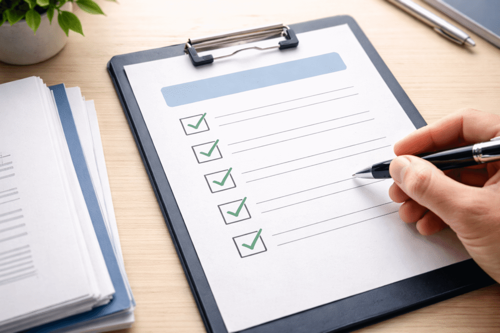 Submission ready checklist for immigration marriage certificate translation